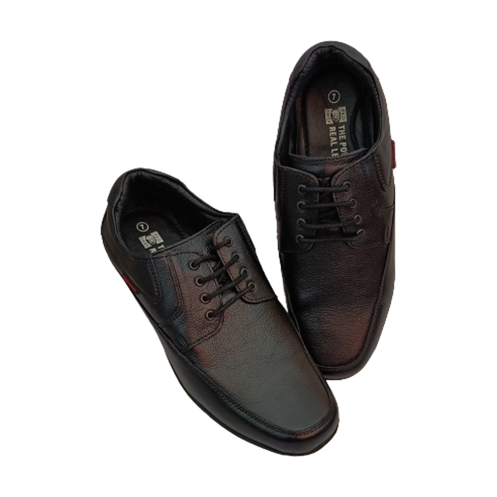RED CHIEF 10025 MEN'S CASUAL FORMAL SHOE BLACK