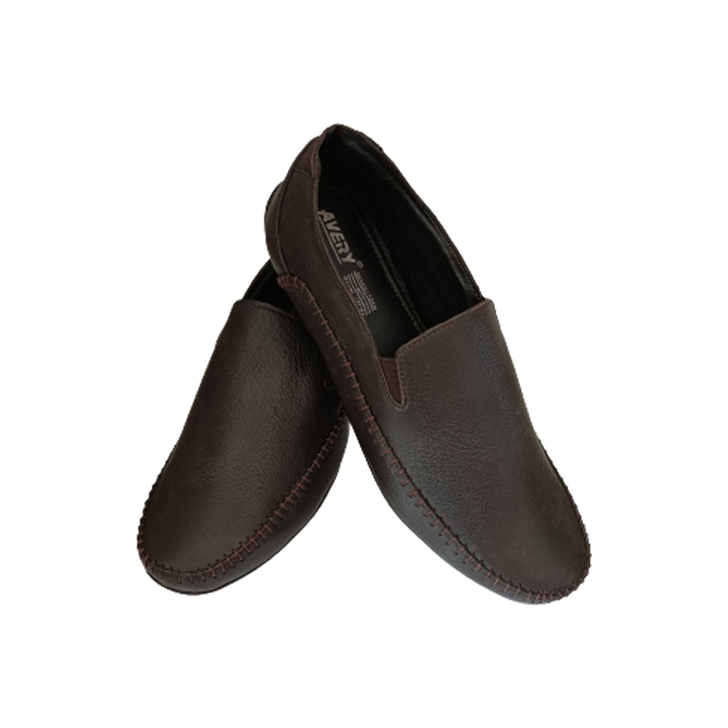 AVERY MEN'S CASUAL SLIP ON SHOE BROWN