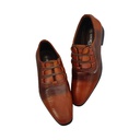 SHOES 7117 T MEN'S FORMAL SHOE TAN