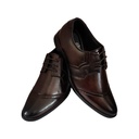 CURRENCY 4107 MEN'S FORMAL SHOE BROWN