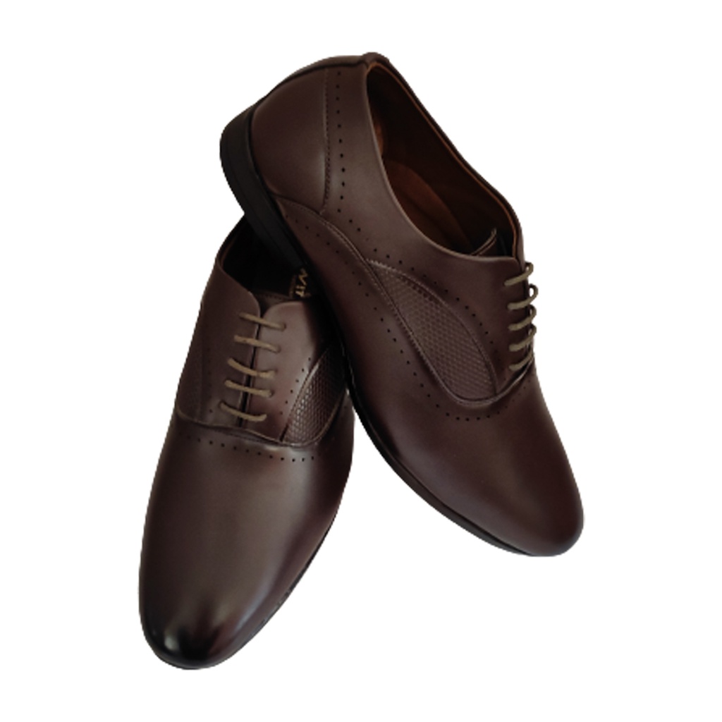 TRYIT  MEN'S FORMAL SHOE BROWN