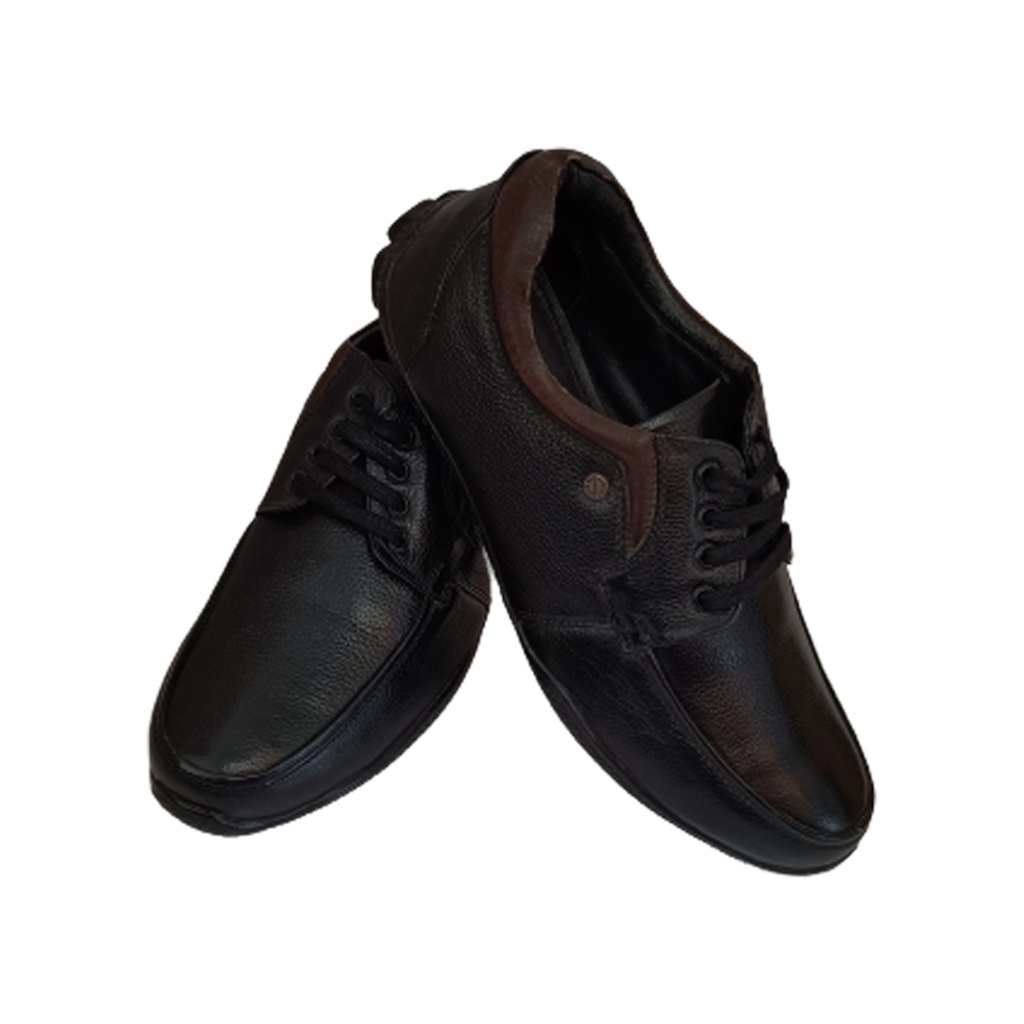 AVERY MEN'S LETHER SHOES BLACK