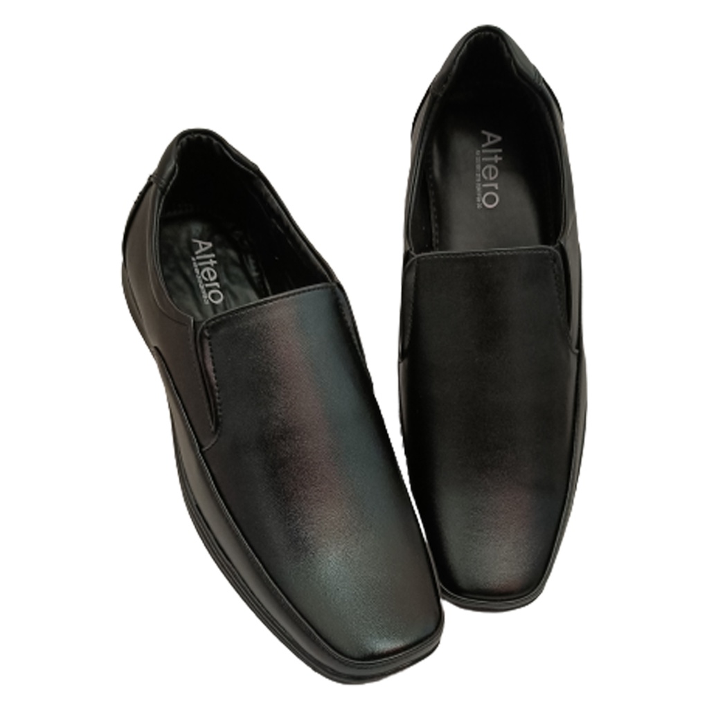 ALTERO MEN'S FORMAL SHOE SLIP ON BLACK