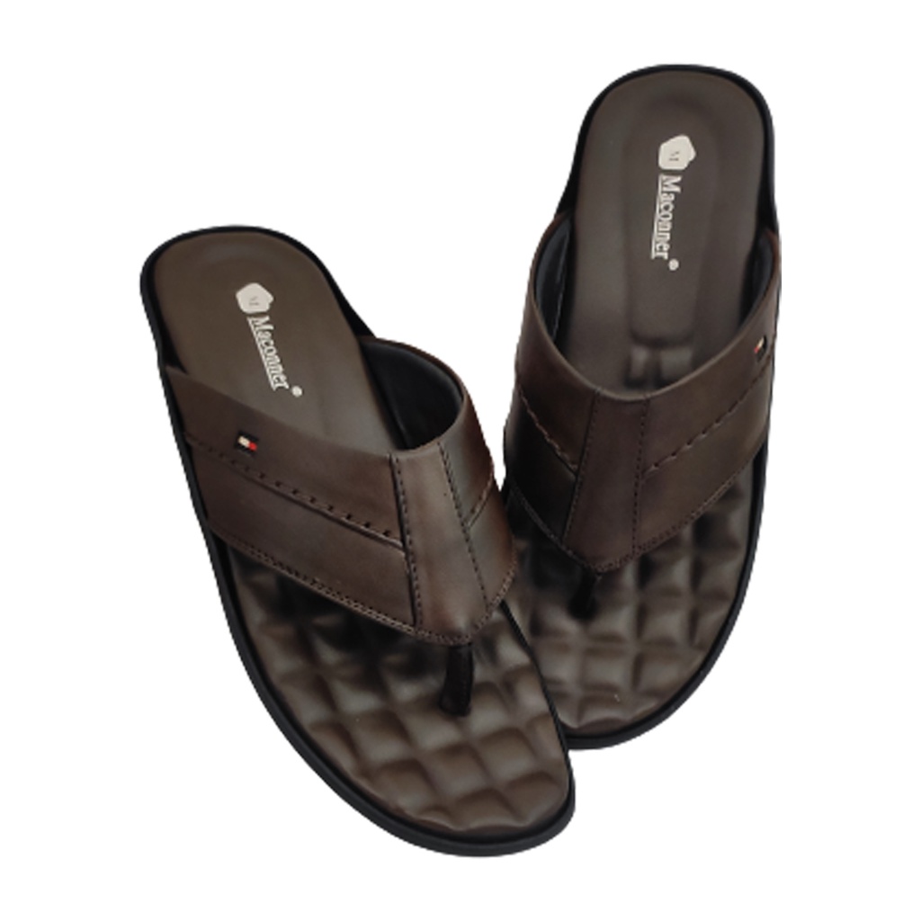 MACONNER MEN'S CASUAL CHAPPAL BROWN