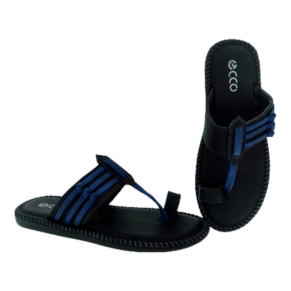 ECCO COMFORT MEN'S CASUAL CHAPPAL BLACK