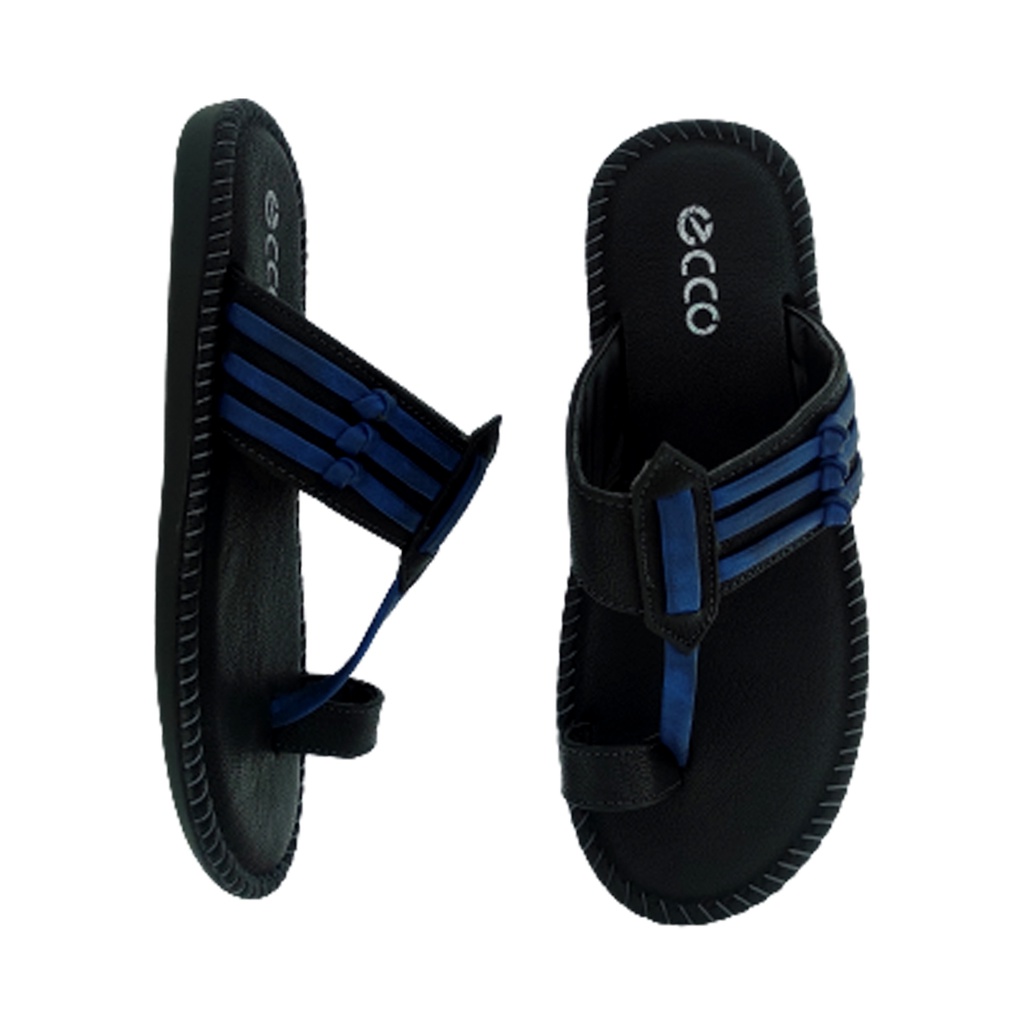 ECCO COMFORT MEN'S CASUAL CHAPPAL BLACK