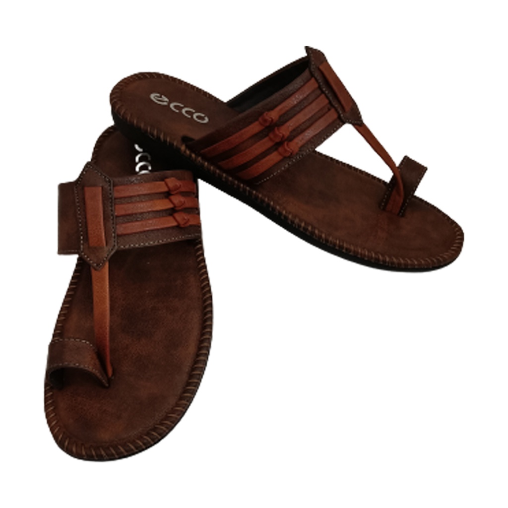 ECCO COMFORT MEN'S CASUAL CHAPPAL BROWN