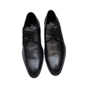 SHOEZAR MEN'S LEATHER SHOE BLACK