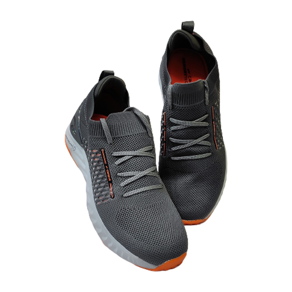 CAMPUS MEN'S STREET RUN SPORT SHOE BLACK GREY