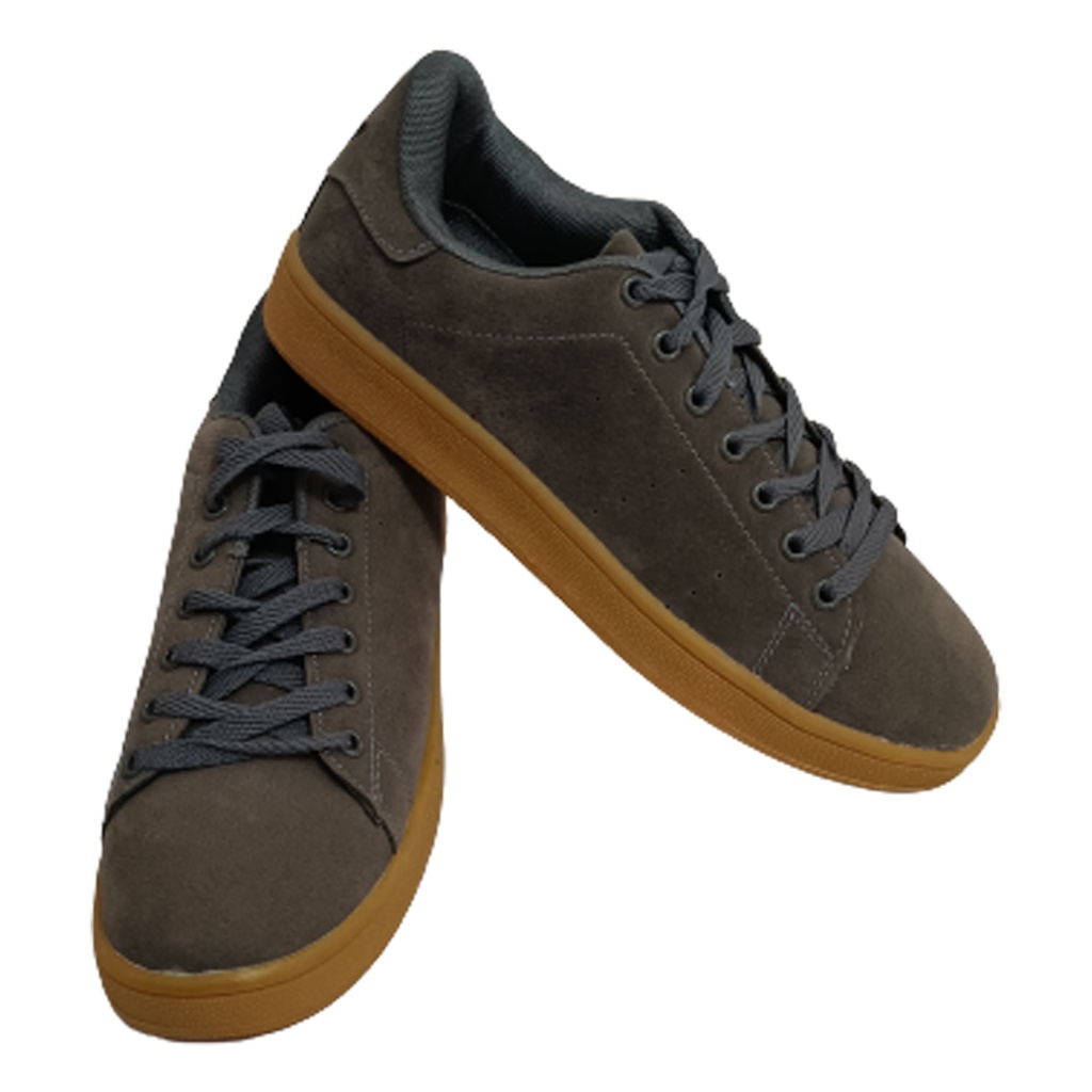 AIR GARDEN MEN'S CASUAL SNEAKERS GREY/RUST