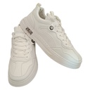 LACE UP STAR5 MEN'S CASUAL SNEAKERS WHITE