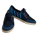 ROCK MEN'S CASUAL SNEAKERS  BLUE/WHITE