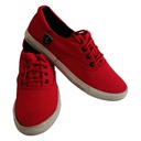 ROCK MEN'S CASUAL SNEAKERS  RED/WHITE