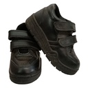 LAKHANI BLACK GOLA VELCRO SCHOOL SHOES