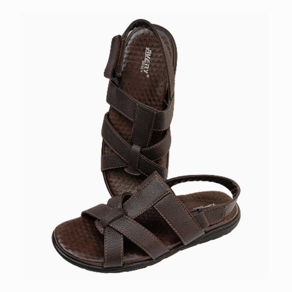 AVERY MEN'S SANDAL BROWN