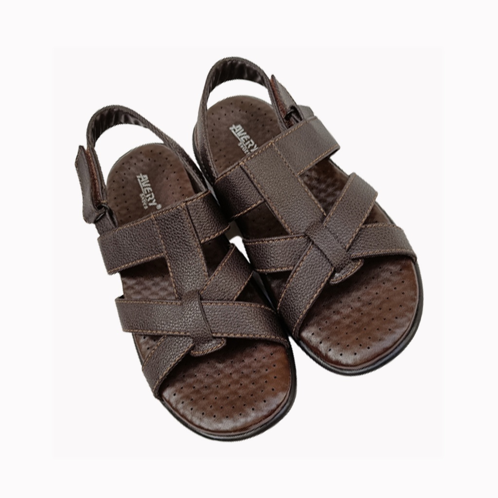 AVERY MEN'S SANDAL BROWN