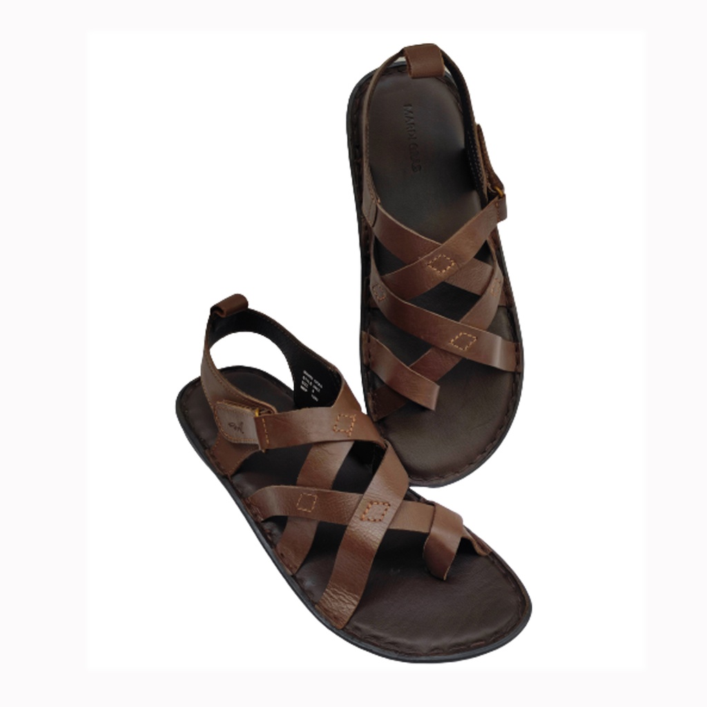 MARDI GRA MEN'S SANDAL BROWN