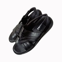 ORTHO MEN'S CASUAL SANDAL BLACK