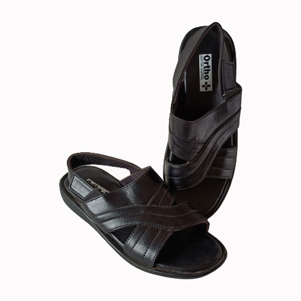 ORTHO MEN'S CASUAL SANDAL BLACK