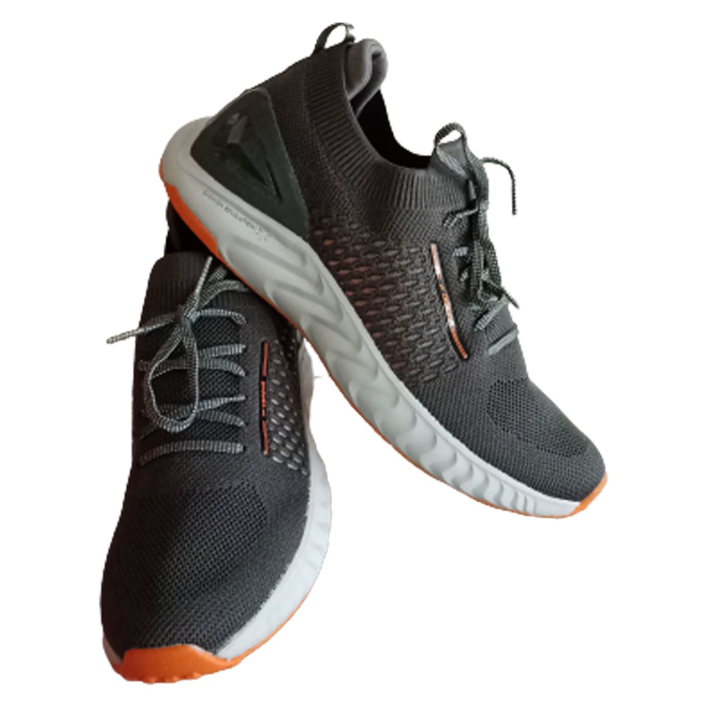 CAMPUS STREET RUN D.GREY/ORANGE MEN'S SPORT SHOES