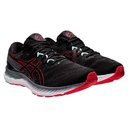 ASICS GEL NIMBUS 23 BLK/RED MEN'S SPORT SHOES