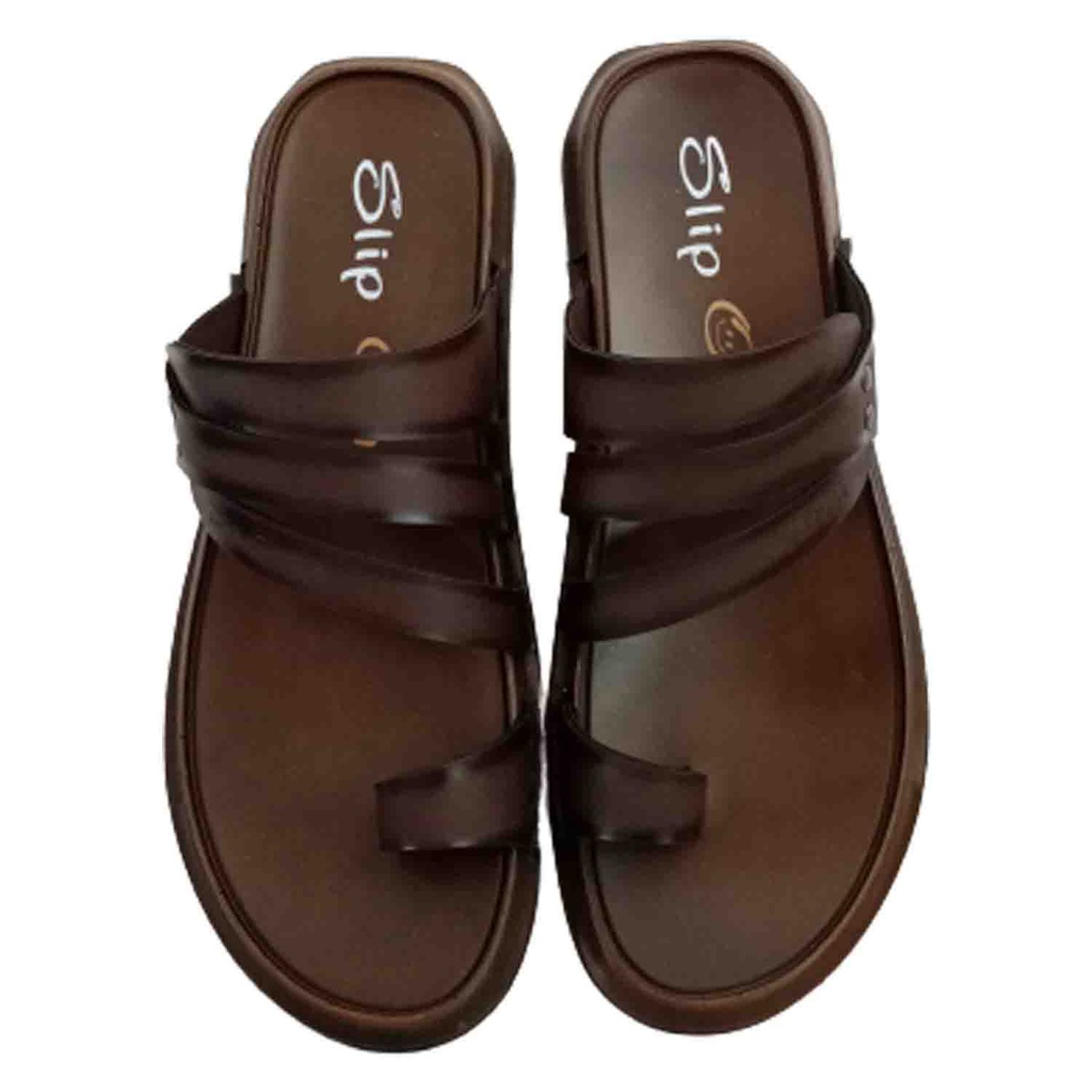 SLIP ON 9573 CHAPPAL BROWN