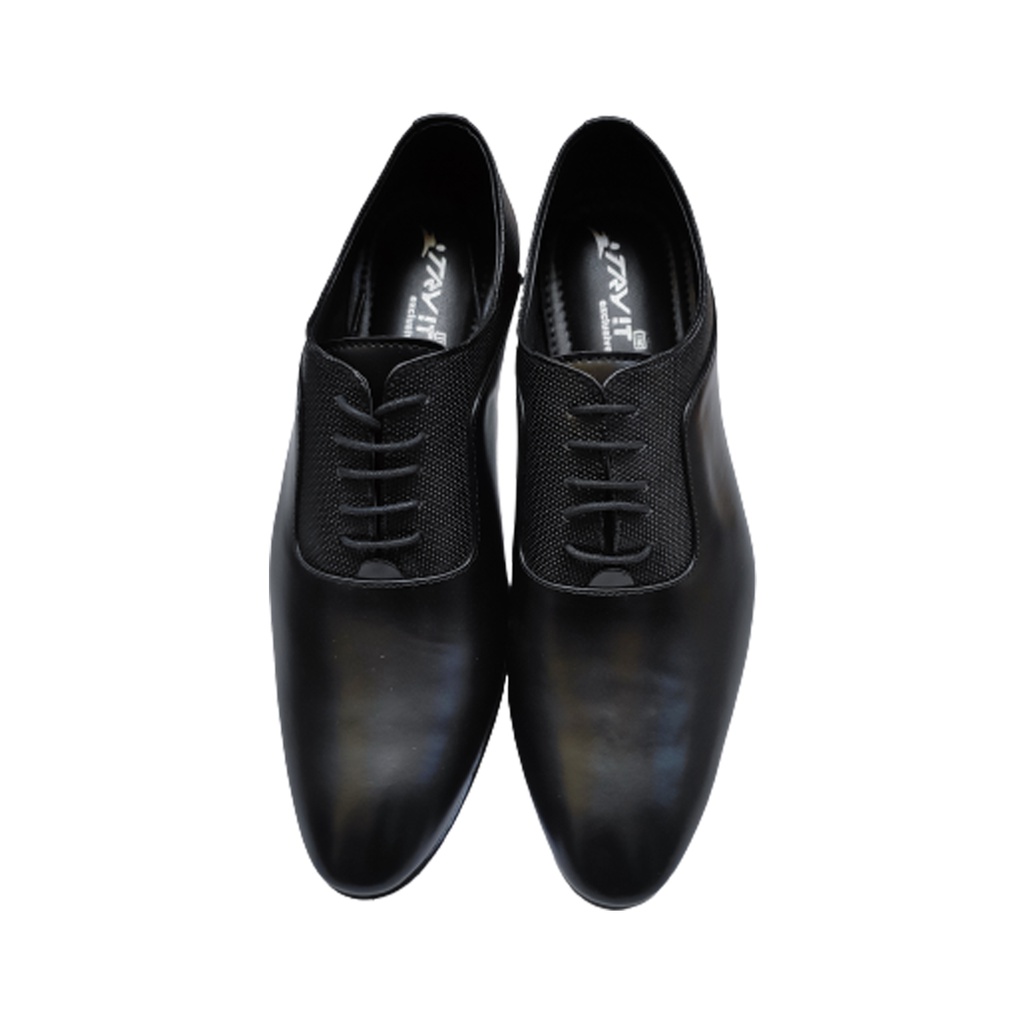 TRY IT MEN'S FORMAL SHOE BLACK