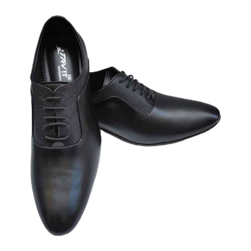 TRY IT MEN'S FORMAL SHOE BLACK