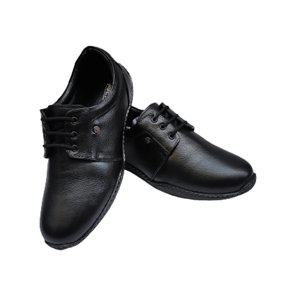 AVERY MEN'S LETHER SHOES BLACK