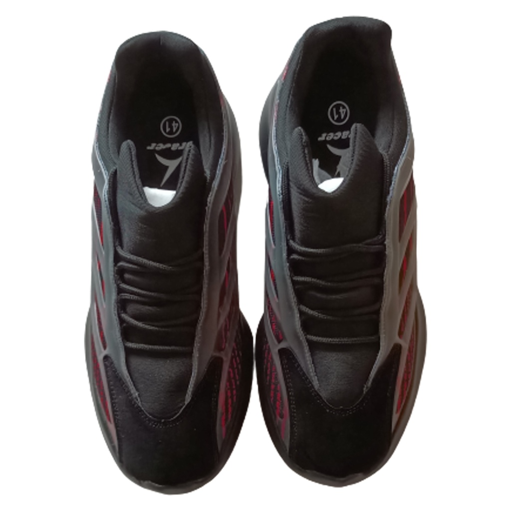 TRACER STEADY 2304 BLACK/RED SPORT SHOE
