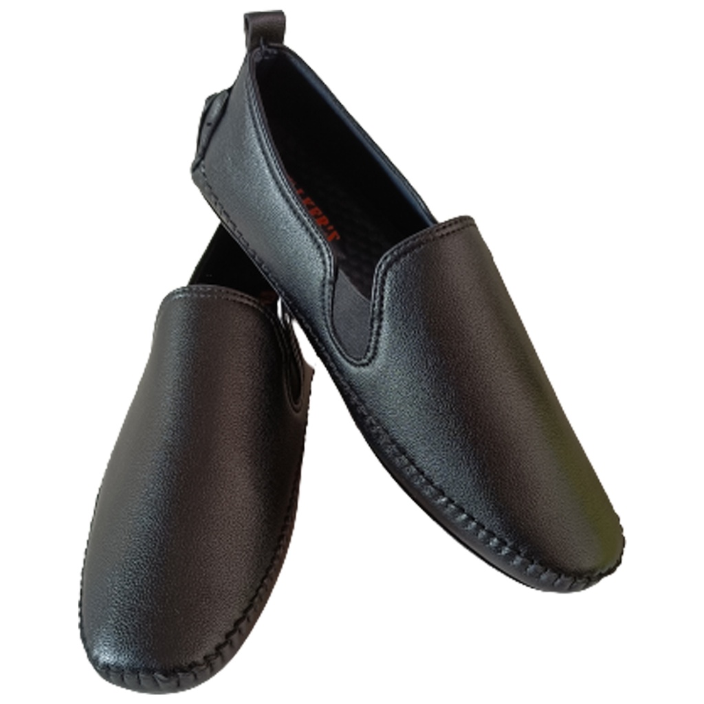 WALKERZ 5726 BLACK MEN'S LOAFER