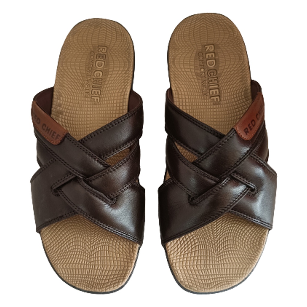 RED CHIEF RC5008 BROWN MEN'S CHAPPAL