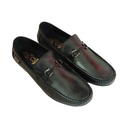 HITZ 8321 BLACK MENS'S LEATHER LOAFER