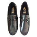 HITZ 8321 BLACK MENS'S LEATHER LOAFER