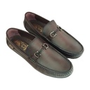 HITZ 8321 BROWN MEN'S LEATHER LOAFER