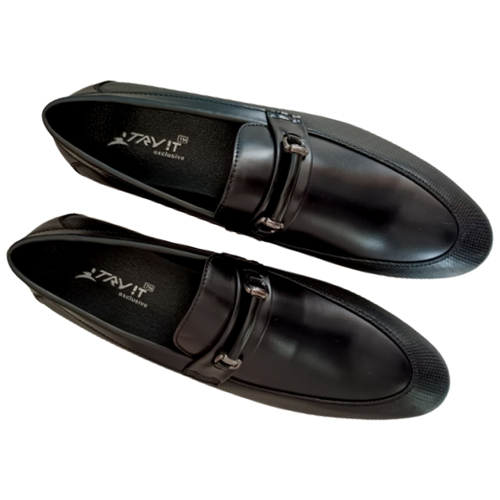 TRY IT MEN'S LOAFER BLACK