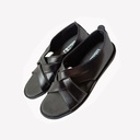 ORTHO MEN'S CASUAL SANDAL BLACK