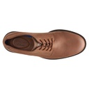 CLARKS FALLHILL PLAIN D.TAN MEN'S CASUAL LETHER SHOE