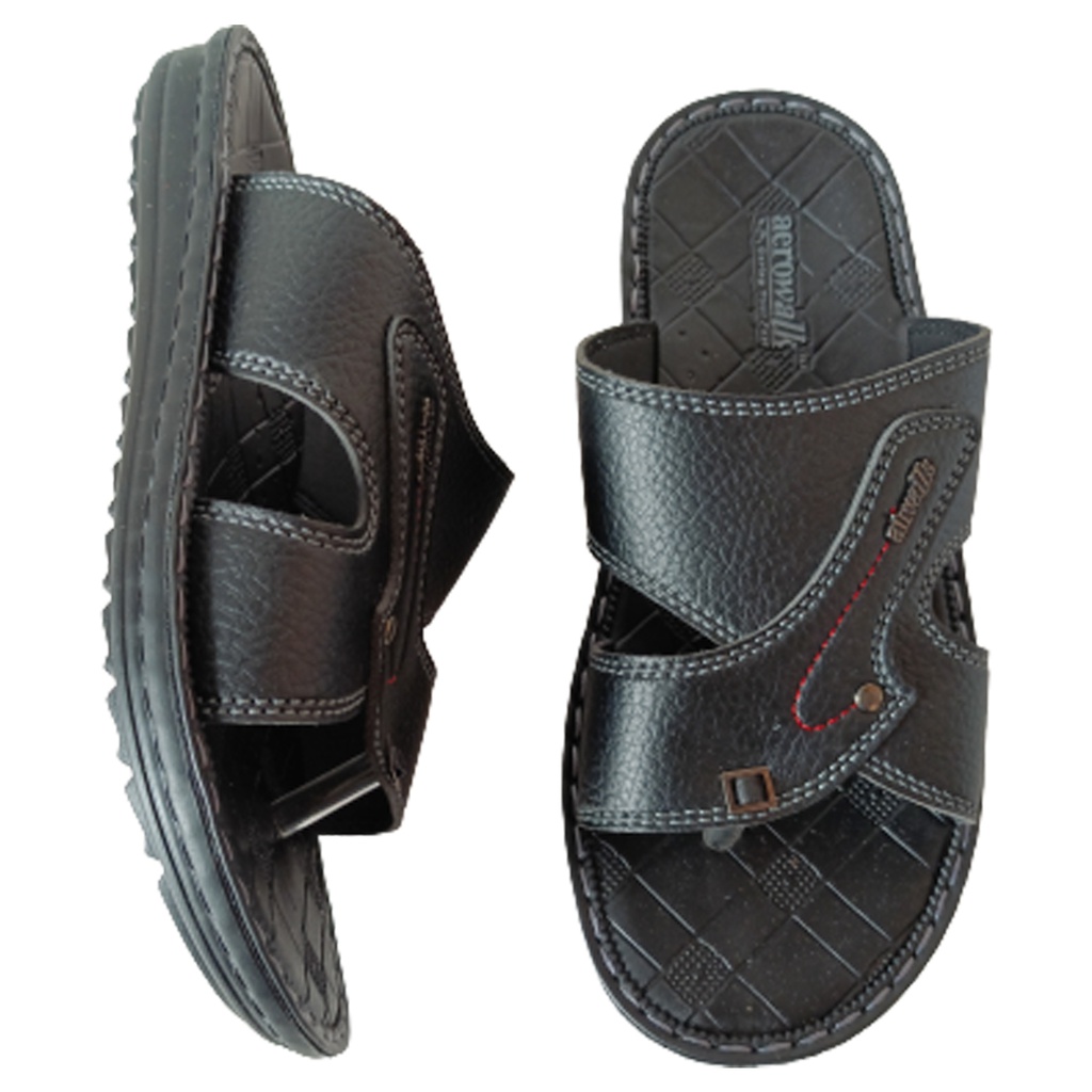 INBLUE NT03 BLACK MEN'S CHAPPAL