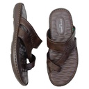 PIERRE CARDIN PC1031 BROWN MEN'S LETHER CHAPPAL