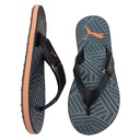 PUMA 37089204 BLACK/ORANGE MEN'S SLIPPER