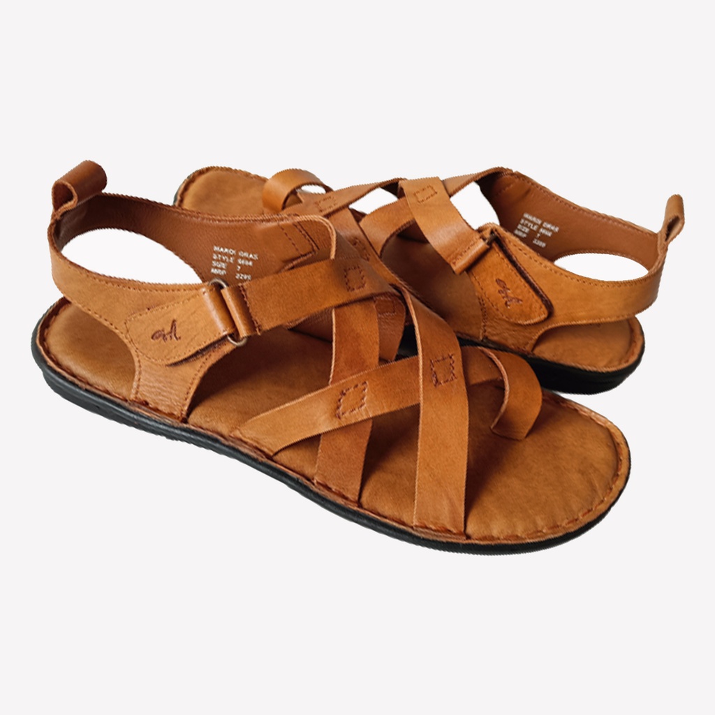 MARDI GRA MEN'S CASUAL SANDAL TAN