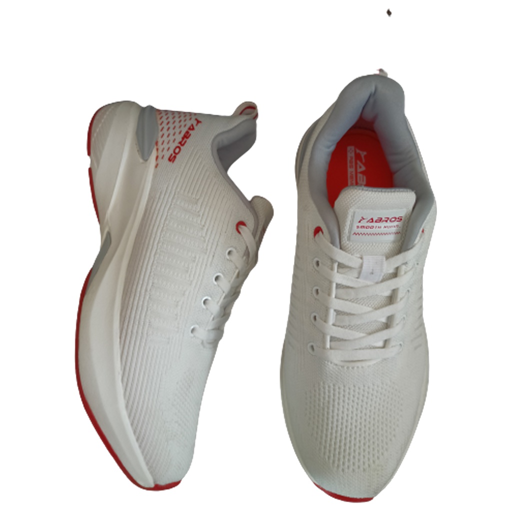 ABROS FUEL WHITE/RED MEN'S SPORT SHOE