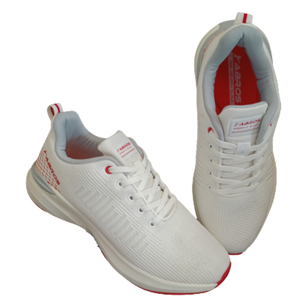 ABROS FUEL WHITE/RED MEN'S SPORT SHOE