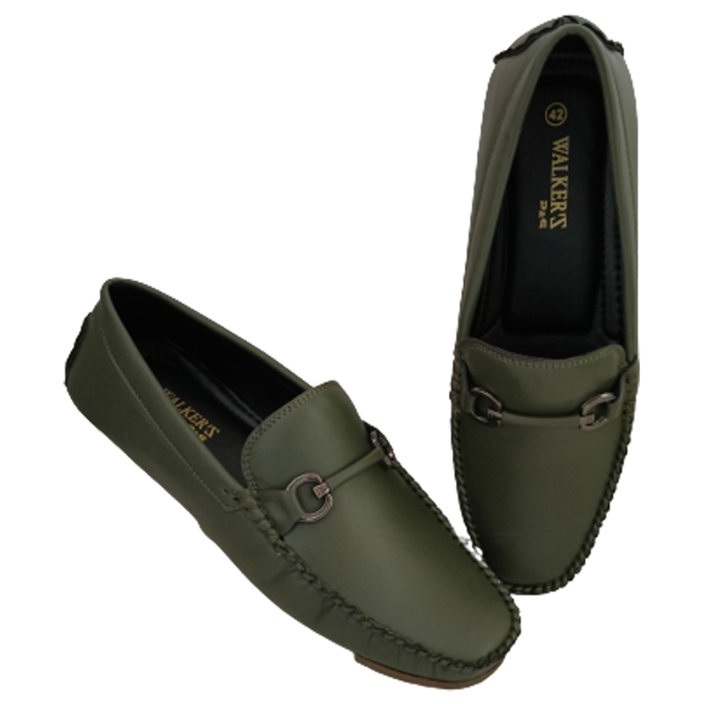 WALKERZ 2001 OLIVE MEN'S LOAFER