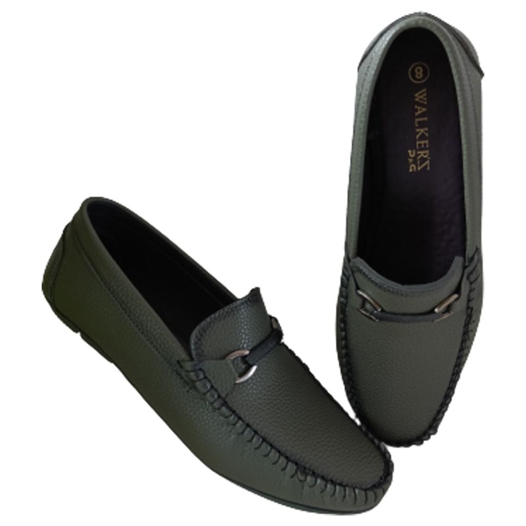 WQLKERZ 723 OLIVE MEN'S LOAFER