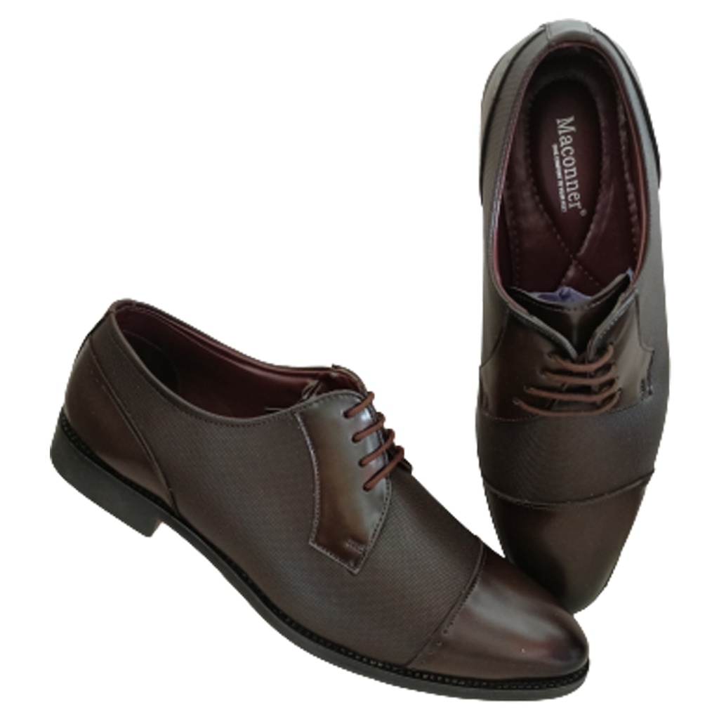 MACONNER 929 BROWN MEN'S FORMAL SHOE