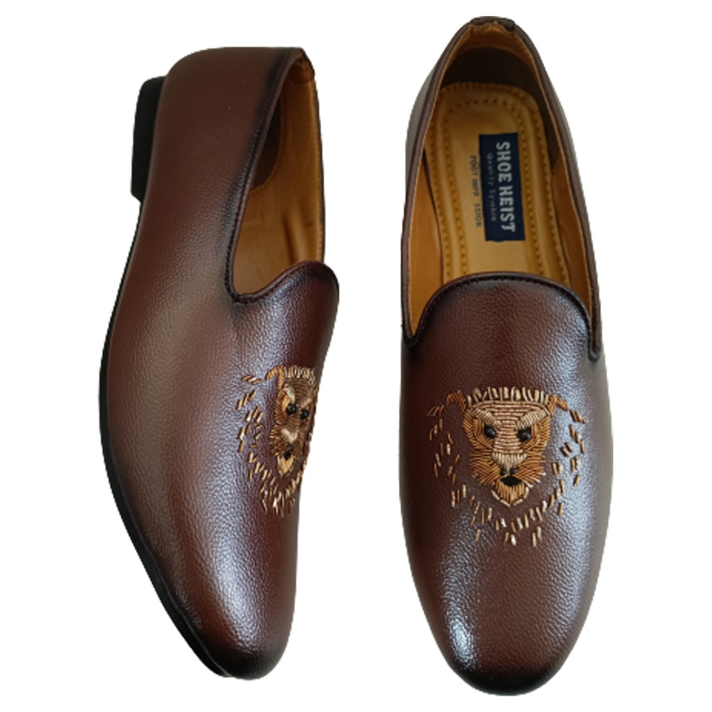 SHOE HEIST 303 BROWN MEN'S LOAFER