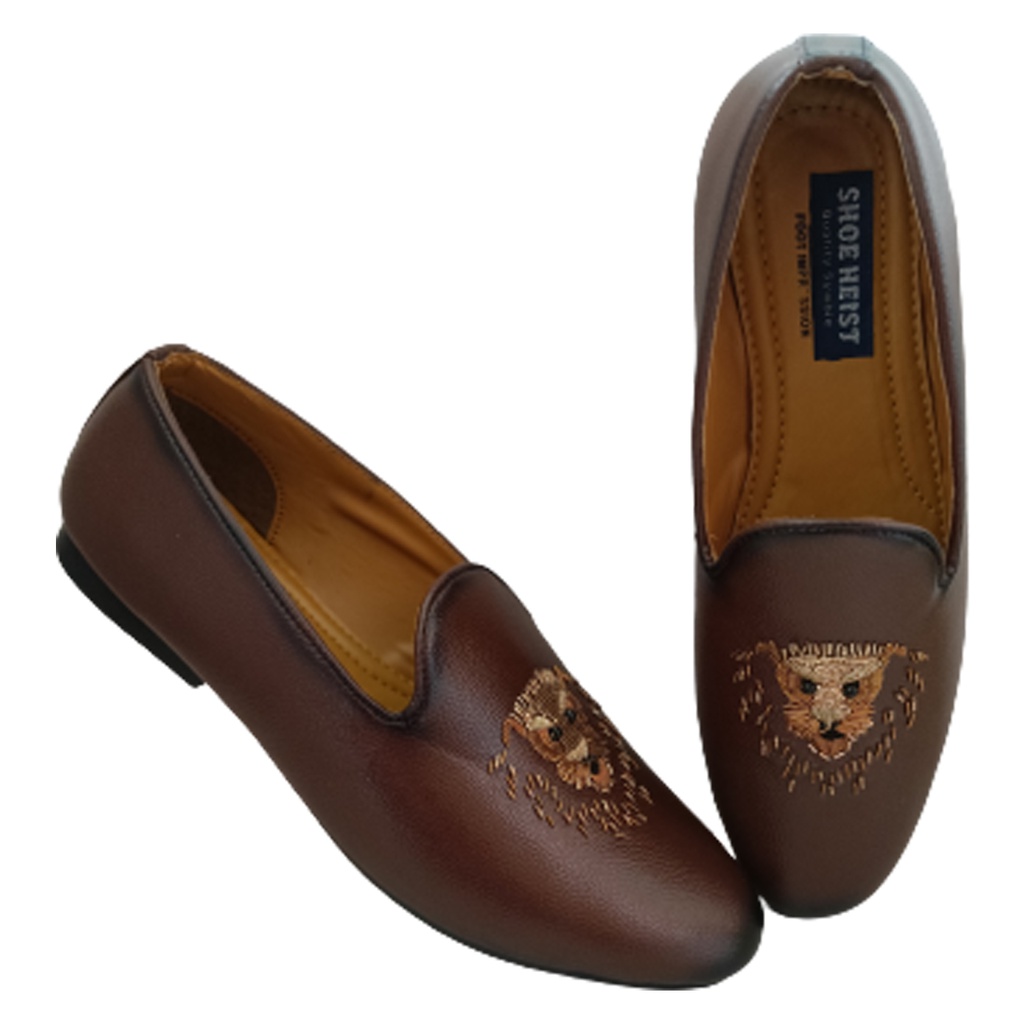 SHOE HEIST 303 BROWN MEN'S LOAFER