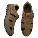 WOODLAND 3458119 KHAKI MEN'S LETHER PACK SANDAL